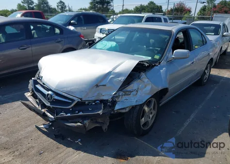 2002 Acura Tl 3.2 from USA, damaged, VIN 19UUA56602A039192